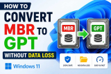 How to Convert MBR to GPT Without Data Loss in Windws 11/10