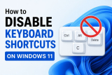 How to Disable Keyboard Shortcuts on Windows 11