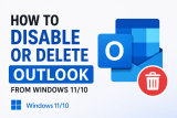 How to Disable or Remove Outlook from Windows 11/10