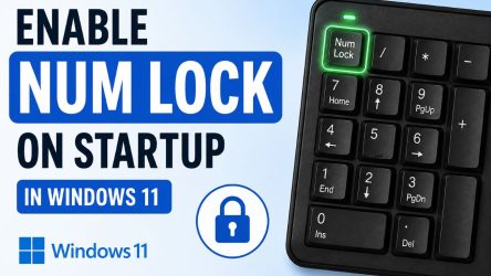 How to Enable Num Lock on Startup in Windows 11