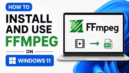 How to Install and Use FFmpeg on Windows 11