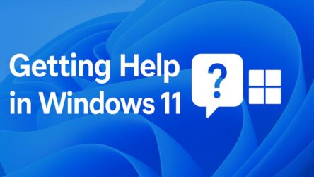 How to Get Help in Windows 11