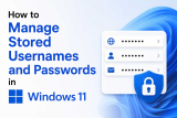 How to Manage Stored Usernames and Passwords in Windows 11