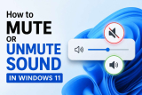 How to Mute or Unmute Sound in Windows 11