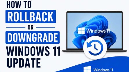 How to Rollback or Downgrade Windows 11 Update