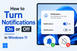 How to Turn Notifications On or Off in Windows 11