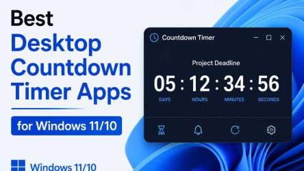 Best Desktop Countdown Timer Apps for Windows 11/10