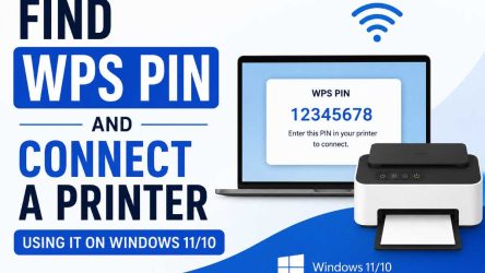 Find WPS PIN and Connect a Printer Using It on Windows 11/10